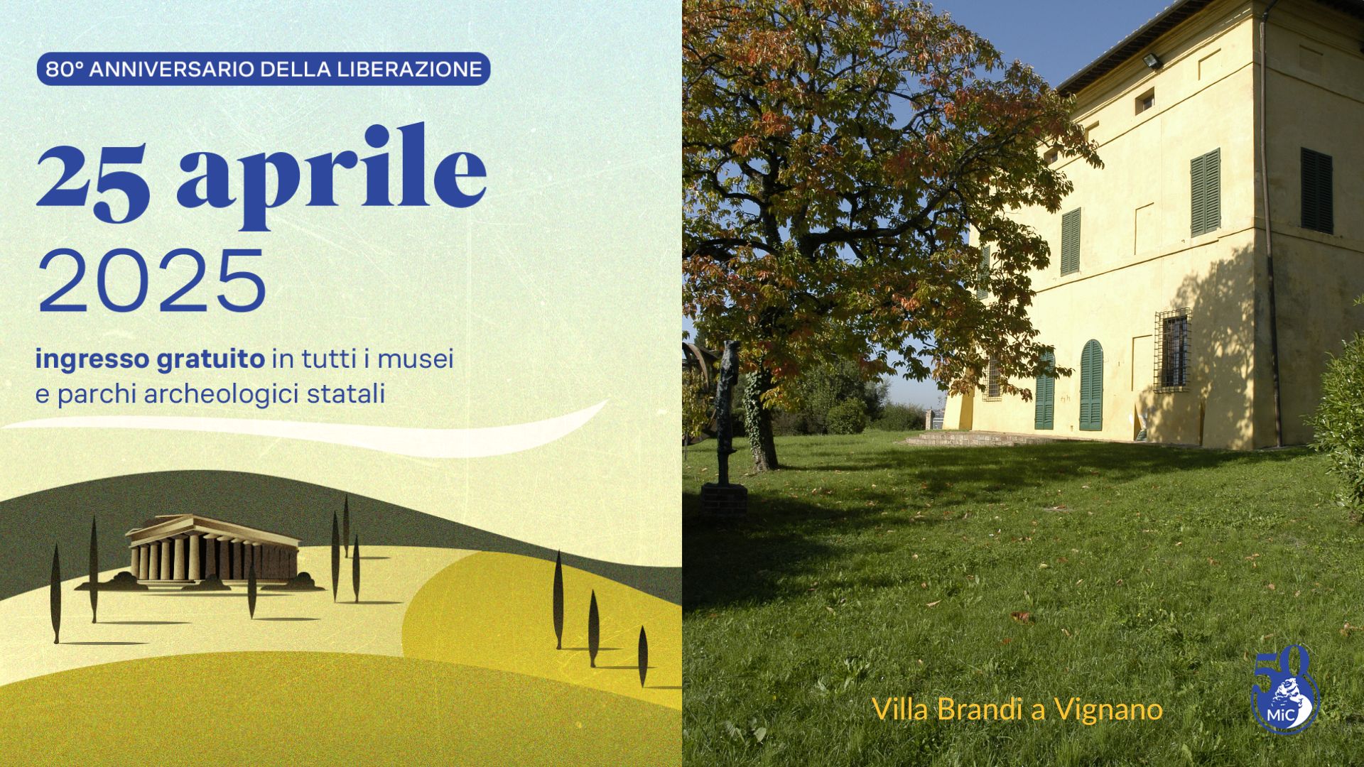 25 Aprile 2025: Villa Brandi